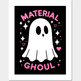 material ghoul for dark shirts Posters and Art